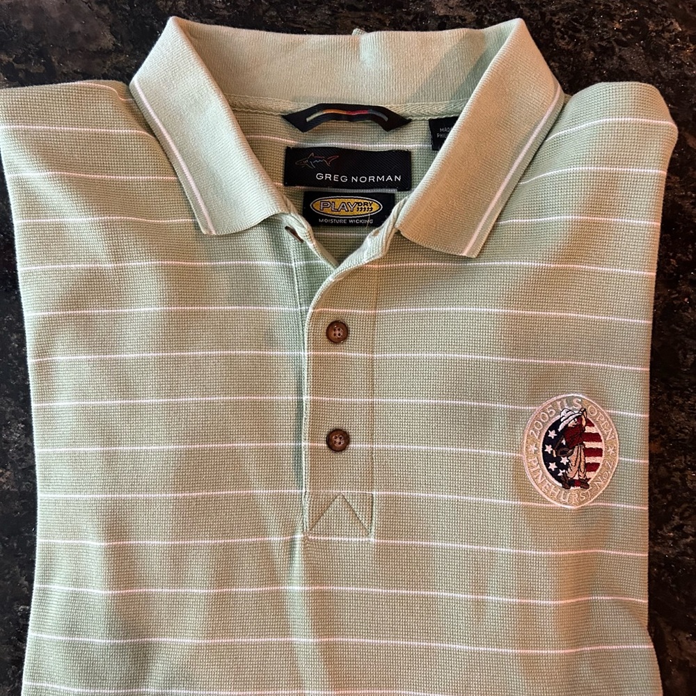 Mens Vintage Pinehurst No 2 2005 Golf Shirt - XL Greg Norman EUC!